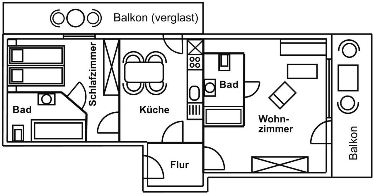 Ferienwohnungen Scheibenhaus 오버스트도르프 외부 사진